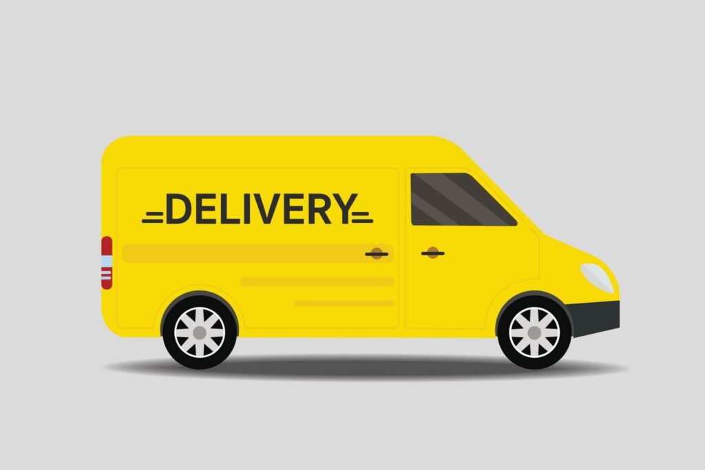 delivery van rental in Dubai
